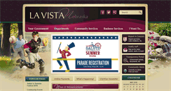 Desktop Screenshot of cityoflavista.org